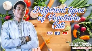 Different Types of Vegetable Cuts