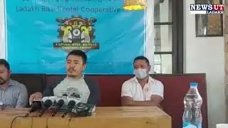 Press conference | by  LBRCL | regarding safeguarding of Bike rental Business in leh