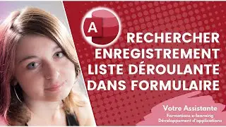 Rechercher un enregistrement avec une liste déroulante dans un formulaire Access