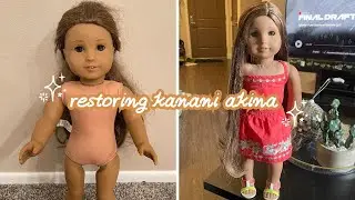 restoring american girl doll kanani