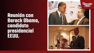 Reuni&oacute;n Barack Obama, German Trejo y L&iacute;deres Latinos 