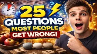 28 Simple Questions Most People Get Wrong | THINK FAST 🧠⚡