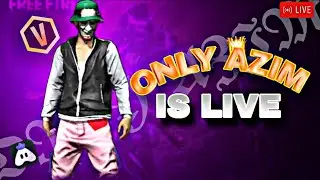 [🔴Live🔴]Free Fire Live Custom | ONLYAZIM