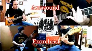 Axewound - Exorchrist ( Guitar cover by Brian N. Gines Guitar and Francisco Gomez )