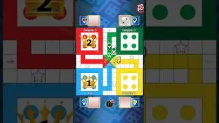 Ludo game in 4 players | ludo king Match win 247 3 #ludo  #ytshorts #ludogame #game