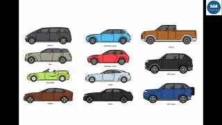 How many types of Car body type || What is SUV MUV SEDAN COUPE HATCHBACK CROSS OVER FWD RWD 4/4 ||