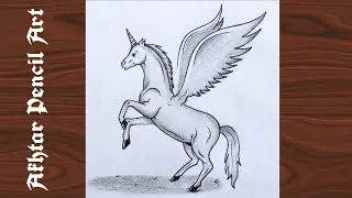 How to draw a Horse Jumping drawing, Easy horse drawing step by step
