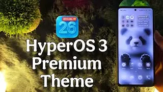 Тема оформления интерфейса HyperOS 3 iOS 26 