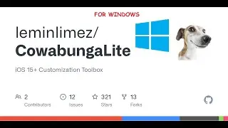 COWABUNGA LITE ON WINDOWS | Installing themes  and fixing issues with Cowabunga  on Windows tutorial