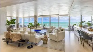 Inside $31.5 M Beachfront Condo - The Surf Club at The Four Seasons 9111 Collins Ave N721 Surfside