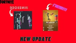New Unstable bow and Raz's Explosive bow in Fortnite (New update)