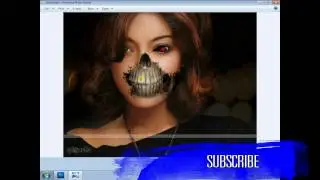 Photoshop Tutorial-How to create skull effect of any face