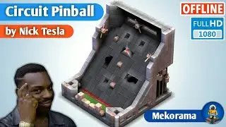 Circuit Pinball : by Nick Tesla || Mekorama Scan Card Gameplay