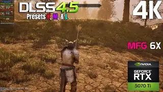 Oblivion Remastered - DLSS 4.5 - MFG 6X Smooth Motion + 4X MFG - RTX 5070 Ti - 4K ULTRA Ray Tracing