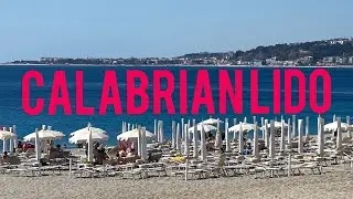 COME SEE A REAL CALABRIAN LIDO // Italians know how to summer #calabria #calabriadreaming #italia