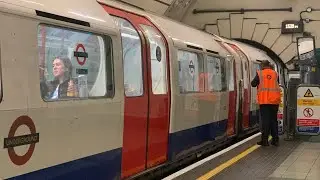 Bakerloo line 1972 stock 3238 overshot Kilburn Park