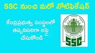 ssc notification 2018 || ssc notification hindi translator || 2018 job update in Telugu