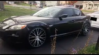 Mazda Rx8 racing beat exhaust idle and revs