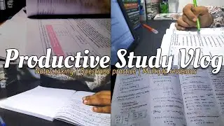 One Lazy Thought👊🏻Almost Skipped Evening Study 📚| Ended up with 2 lectures 💫|NEET 2026 Study Vlog 🎞️