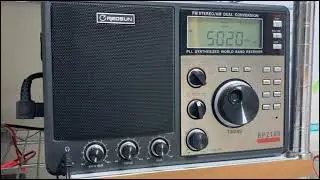 Solomon Islands BC on 5020kHz 📡 ソロモン諸島, Honiara, 5700km / REDSUN RP2100