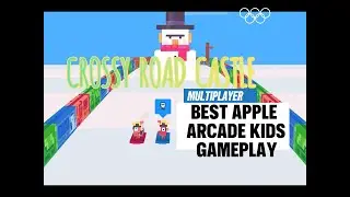 Tuesday Tech Multiplayer Apple Arcade Kids Game🎮Pixelated Boss Battles Fun with Crossy Road Castle!🏰