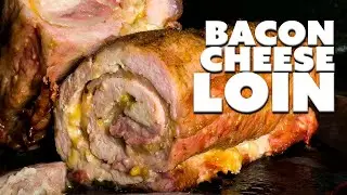 Smoked Bacon and Cheese Pork Roulade on the Asmoke AS350