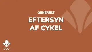 SCO - Eftersyn af cykel