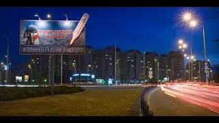 Гриппостад (экстендер) нестандартная наружная реклама (BigMedia)