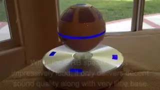 Wireless Bluetooth Levitating Speaker Unboxing and Review