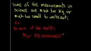 Physics 20 0.2 Scientific notation
