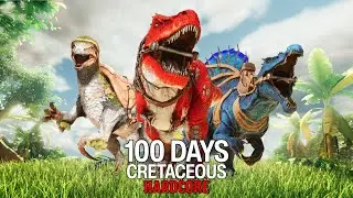 Surviving 100 Days in the CRETACEOUS PERIOD in Ark