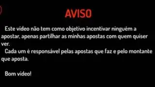 PALPITE UNDER/OVER 2.5 HOJE!