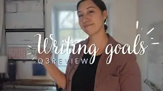 Q3 Writing Goals Review 2025 || HB90 planning system || How'd them goals go??? ❌😊✅