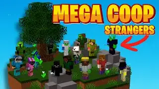 Я пригласил 4179 игроков в свой кооператив!! -- Hypixel Skyblock