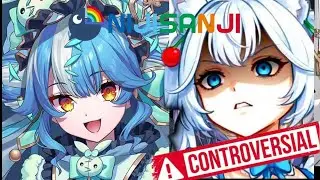 Kirsche reaction to the twisty amanozko drama from nijisanji