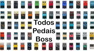 #001 Colecion&aacute;veis - Boss Compact Pedals