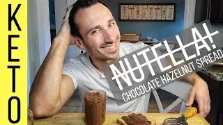 𝗞𝗲𝘁𝗼 𝗡𝘂𝘁𝗲𝗹𝗹𝗮 𝗖𝗵𝗼𝗰𝗼𝗹𝗮𝘁𝗲 𝗛𝗮𝘇𝗲𝗹𝗻𝘂𝘁 𝗦𝗽𝗿𝗲𝗮𝗱 | DIY recipe for a perfectly sweet low-carb high fat snack!