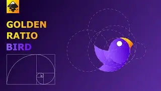 Golden Ratio Logo | Golden Ratio Bird Logo Design In Inkscape | Golden Ratio Logo Tutorial