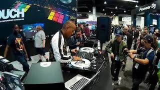 NAMM 2018 | DJ Angelo @ the Reloop DJ booth