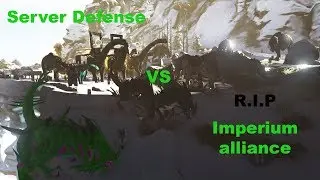 Ark Official PvP | Server Defense vs. Imperium and Ohno Savages