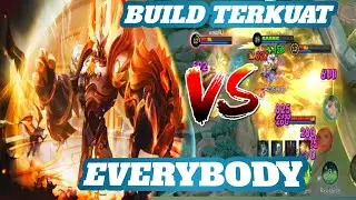BUILD URANUS TERKUAT VS EVERYBODY SOLO RANK MOBILE LEGENDS 