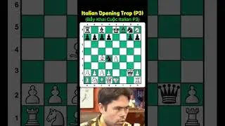Italian Game Trap &mdash; The e5 Pawn Was NOT Free! 😂♟️ #chess #chesspuzzle