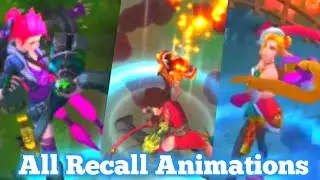 All Jinx recalls #jinx #leagueoflegends