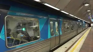 Comeng Train (EDi Rail Refurbished) - Departing Melbourne Central (Metro Trains Melbourne)