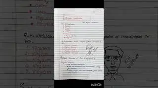 Biological Classification Notes | Class 11 | Biology | NEET | CBSE | HSC #neet #class12 #biology