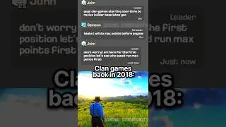 Coc nostalgia 💝clan games in 2018 with friends #clashofclans #coc #nostalgia #clangames #2018