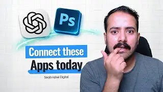 ChatGPT Just Connected with Photoshop | Saqib Iqbal Digital