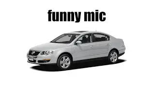 Funny car mic...