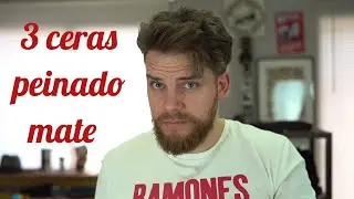 Mis 3 CERAS DE PEINADO FAVORITAS (acabado MATE)