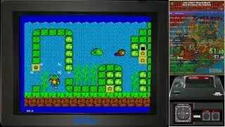 Alex Kidd in Miracle World Speedrun: Beat the Game (No Glitches) PB 18.01